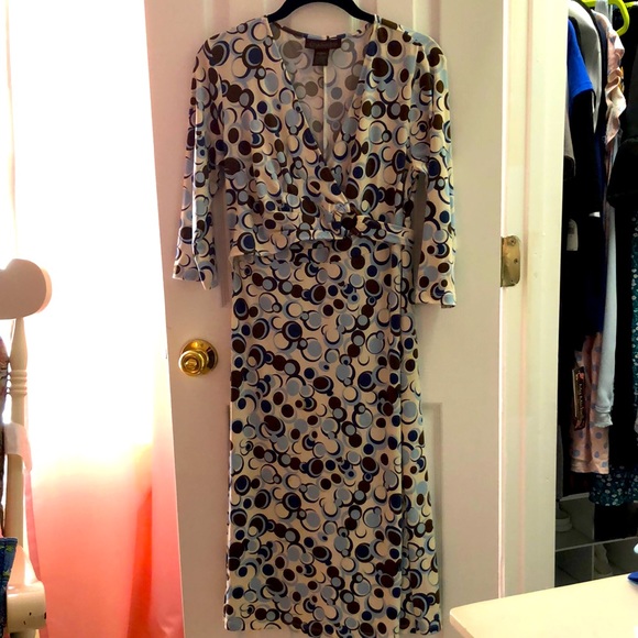 Chadwick’s Midi Dress size 4P - Picture 1 of 4